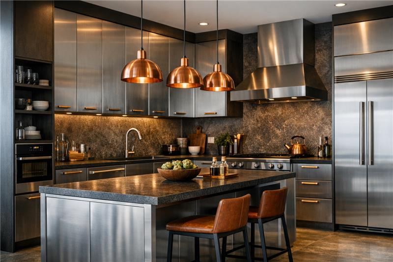 Metals Used in Modern Kitchen Manufacturing