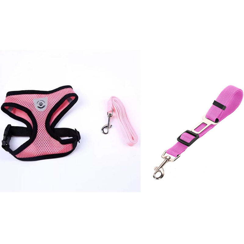 Pet Car Seat Belt Pet Leash 