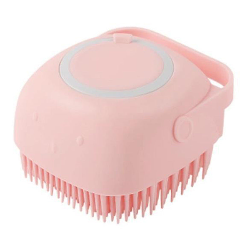Silicone Dog Bath & Grooming Massage Brush