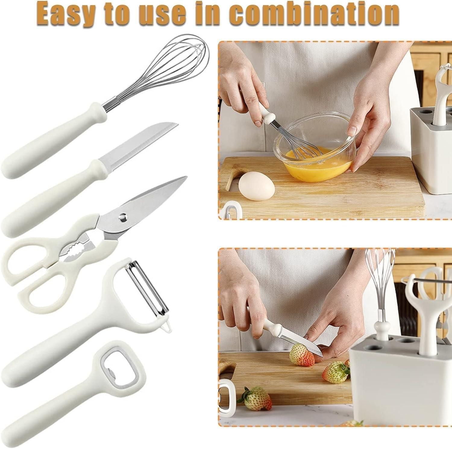 Stainless Steel Kitchen Gadget & Cooking Tool Set