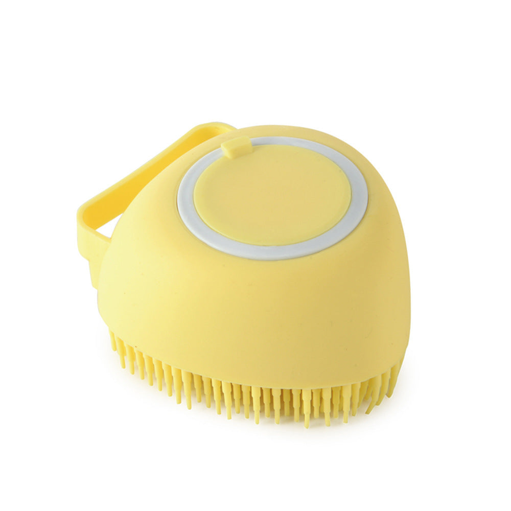 Silicone Dog Bath & Grooming Massage Brush
