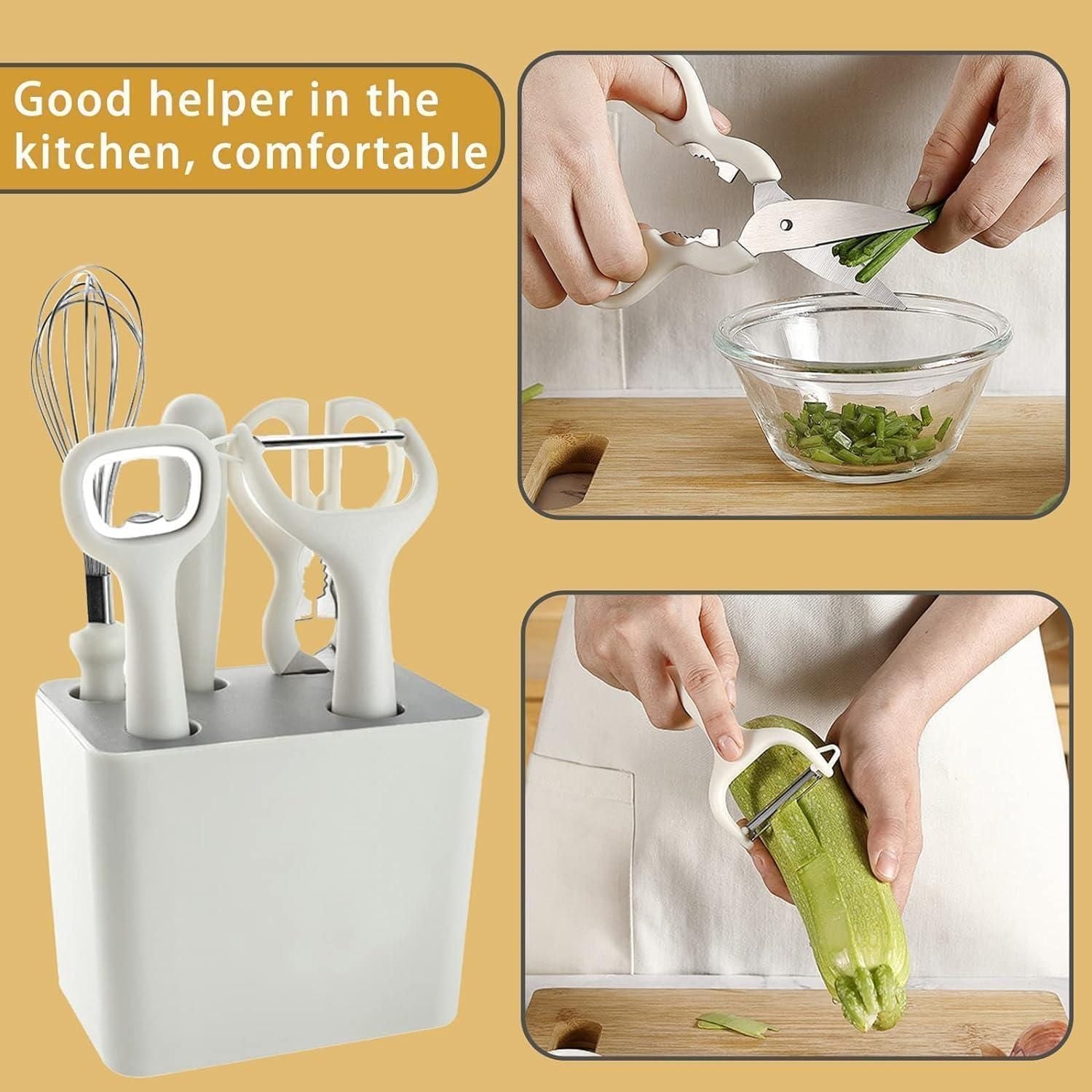 Stainless Steel Kitchen Gadget & Cooking Tool Set