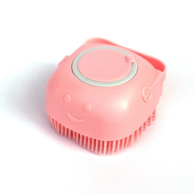 Silicone Dog Bath & Grooming Massage Brush