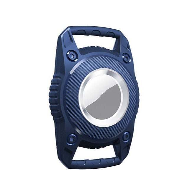 Blue Whale Airtag Waterproof Case with water splash effect