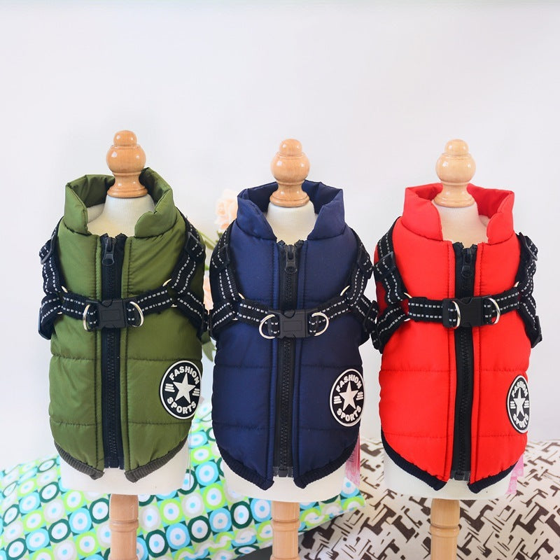 Dog Coat with Harness