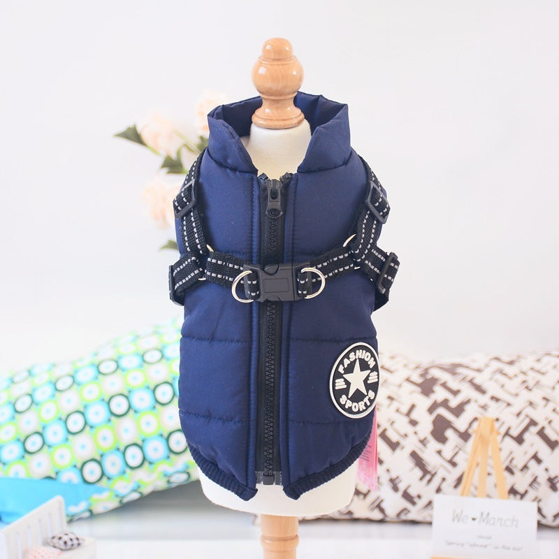 Dog Coat with Harness