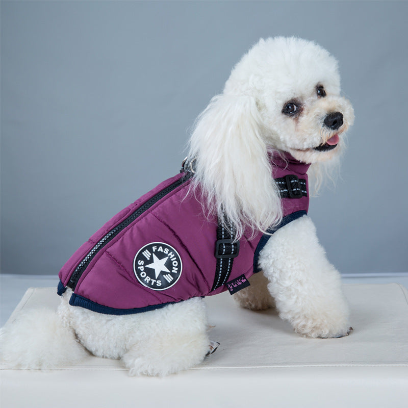 Dog Coat with Harness