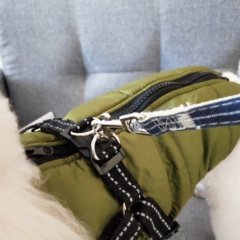 Dog Coat with Harness