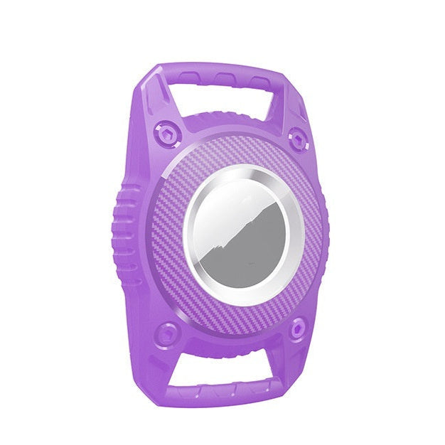 Blue Whale Airtag Waterproof Case with water splash effect