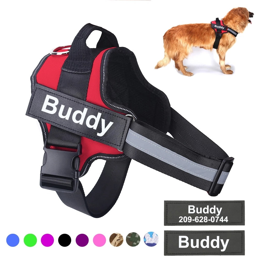 Personalized Harness for Small & Large Dogs