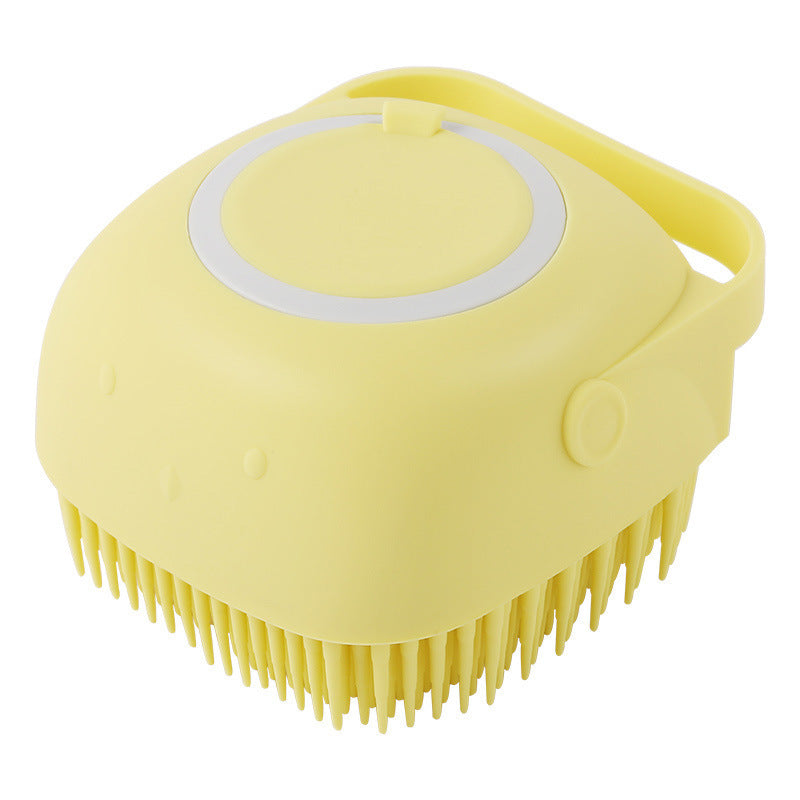 Silicone Dog Bath & Grooming Massage Brush