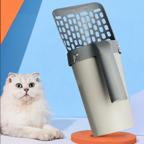 Cat Litter Shovel Set with integrated Storage Box