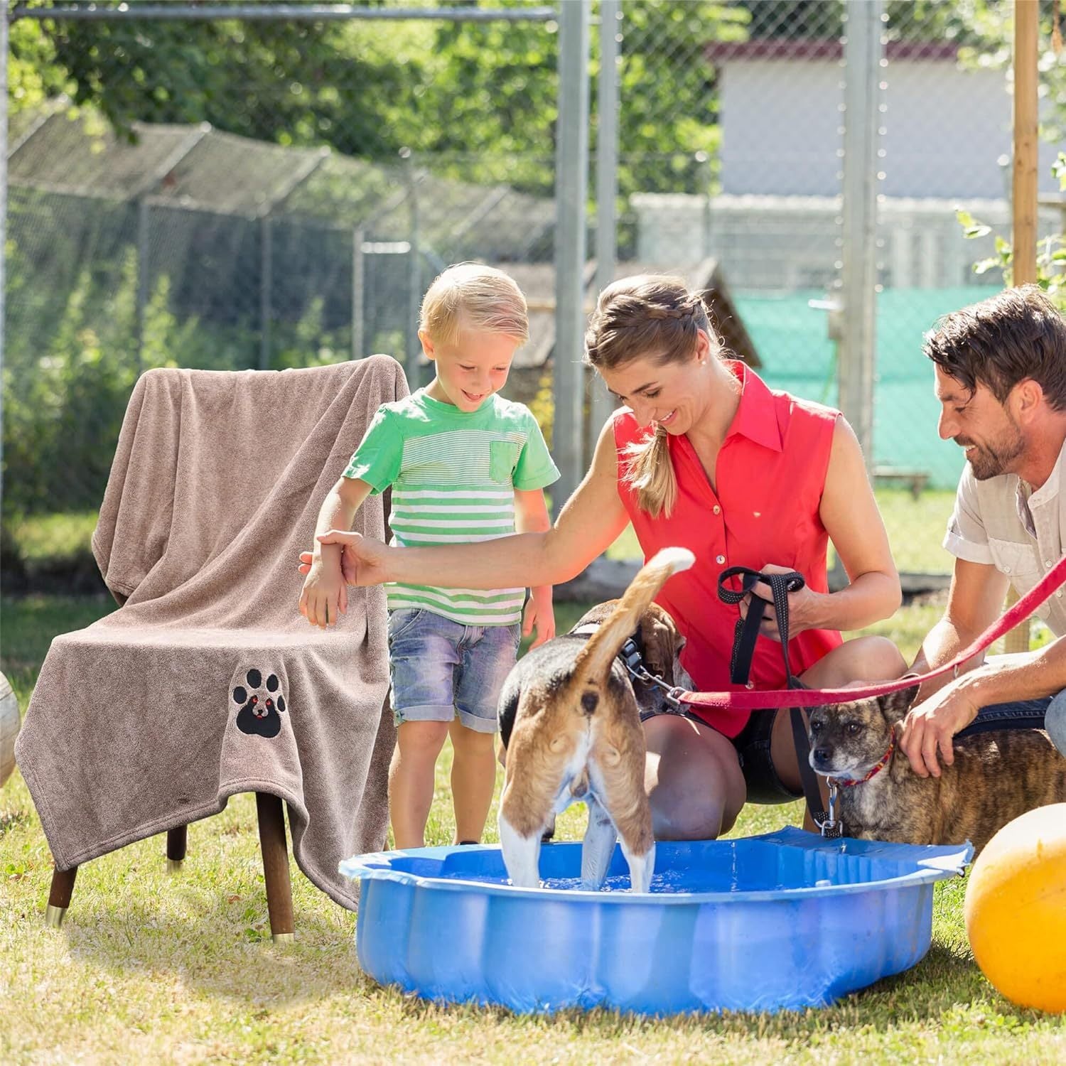 Soft Microfiber Bath Towel For Dogs And Cats